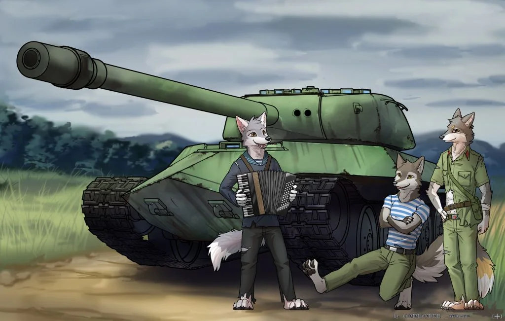 Три танкиста! ​​​​  by COMMANDER--WOLFE