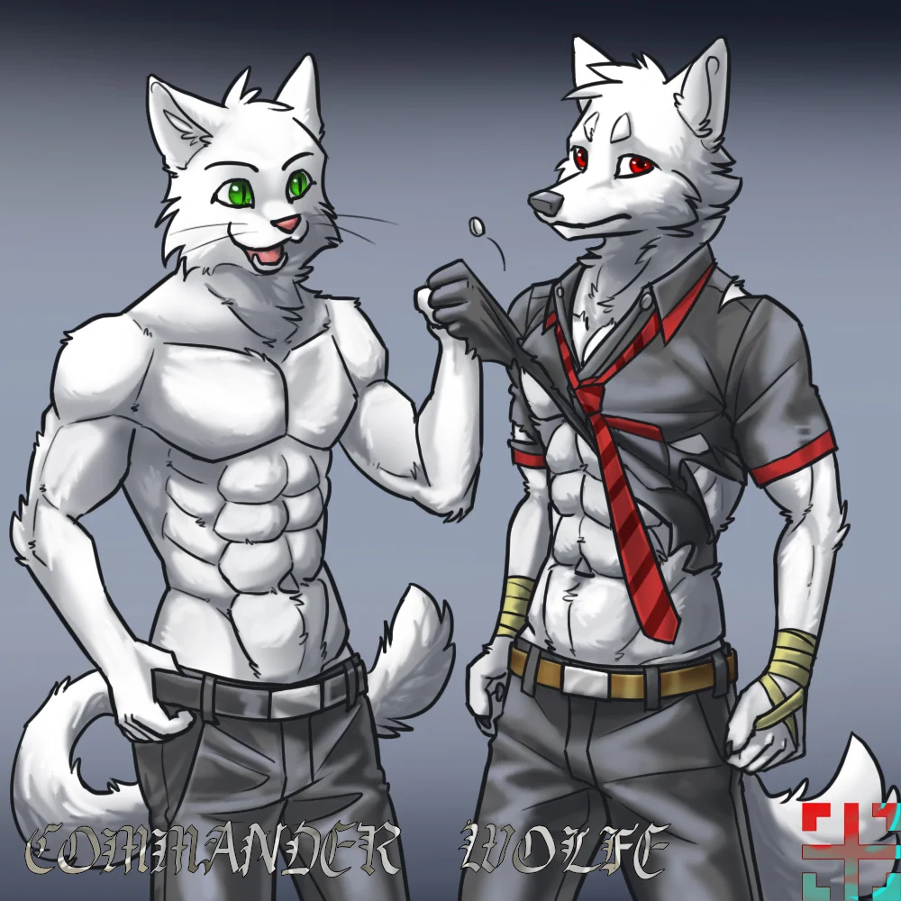 白猫猫 by COMMANDER--WOLFE, 雪鬣