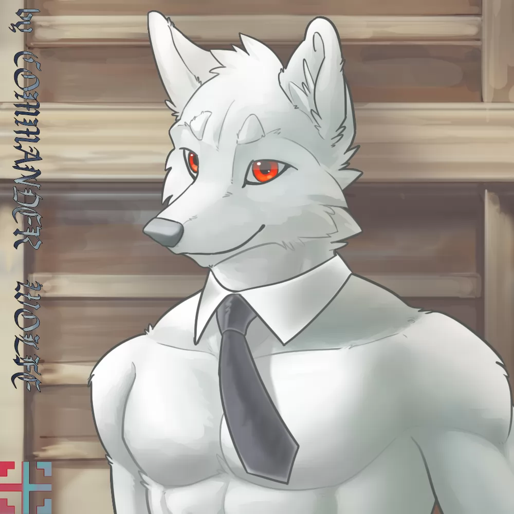 头像 by COMMANDER--WOLFE, 雪鬣
