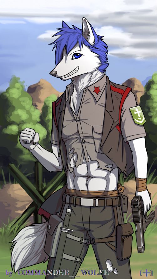 侦察小队系列-狼少 by COMMANDER--WOLFE