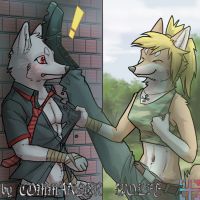 撕衣壁咚 by COMMANDER--WOLFE