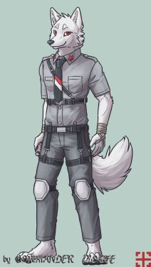 雪鬣-常服衬衣 by COMMANDER--WOLFE