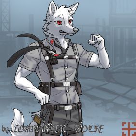 雪鬣 by COMMANDER--WOLFE