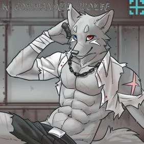 给白白的赠图 by COMMANDER--WOLFE