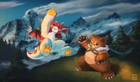 欢迎来到四姑娘山！ by mouffy
