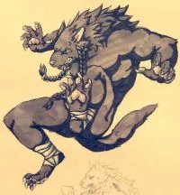 爪子( •̀∀•́ ) by fur