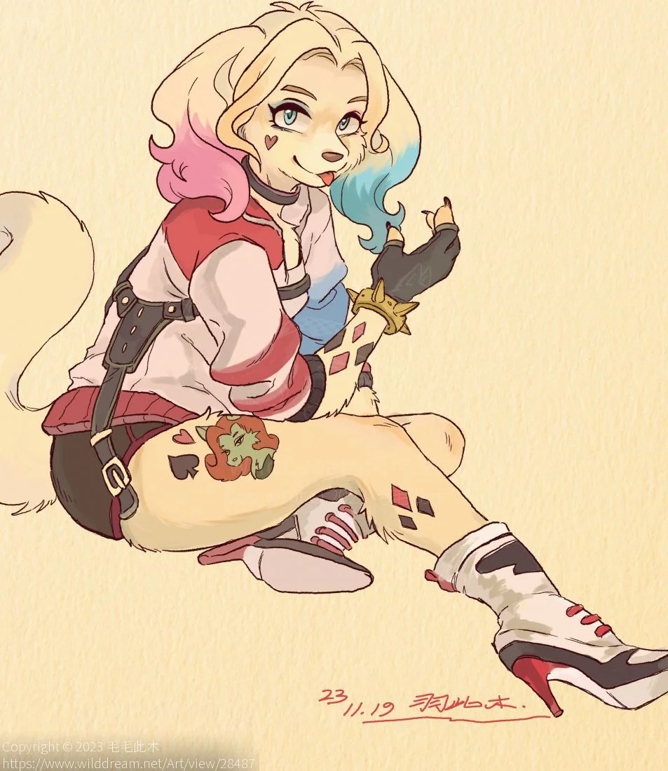 23.11.19Haley by 毛毛此木, 兽娘, 狗狗