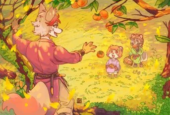 2023.9.3秋天的柿子 by 毛毛此木