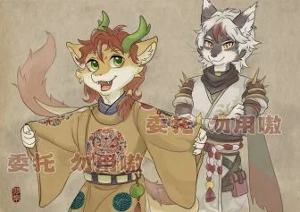 小龙和黑白猫 委托