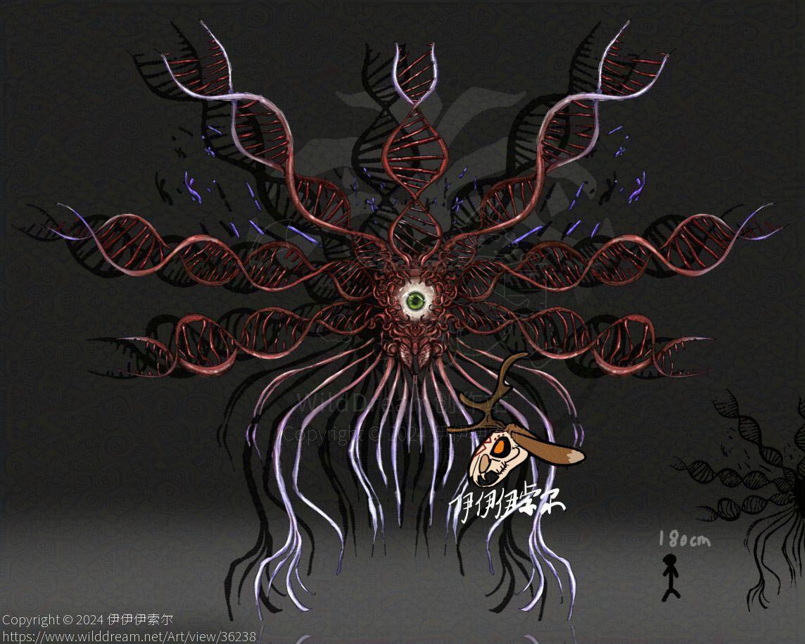 异常体3-001 by 伊伊伊索尔, OC, 幻想生物