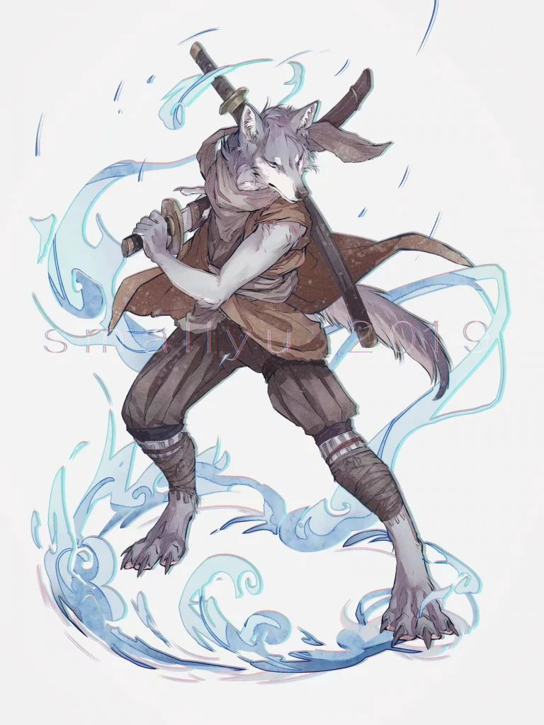 立绘委托 by 小驭, 兽人, 狼 , 立绘 