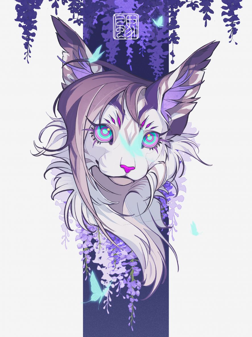 委托 by 小驭, 壁纸, 头像, 猫