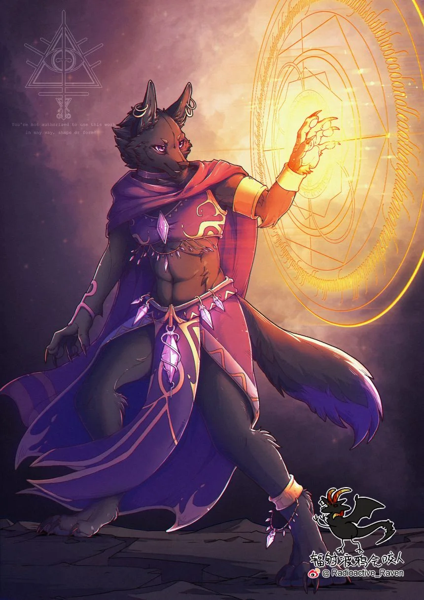 【稿】金色魔法 by 辐射渡鸦, 狼