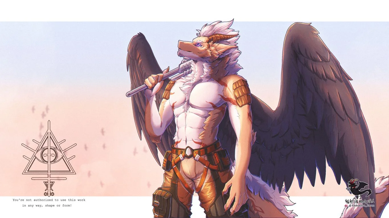 稿 by 辐射渡鸦, 龙, 西方龙, 幻想生物