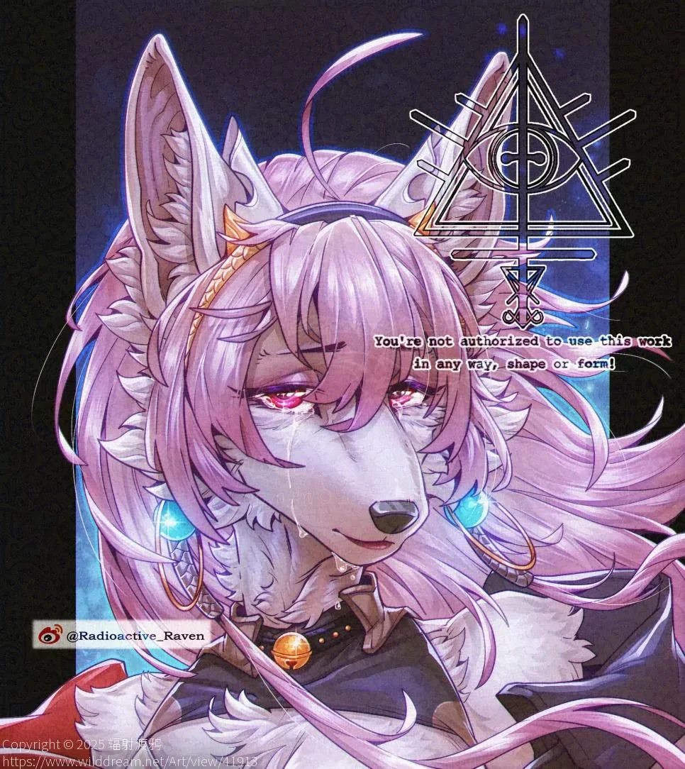 【稿】无言的泪眼 by 辐射渡鸦, furry, 狐