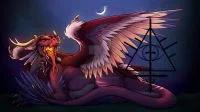 _commission__fullbody_dragon_by_scholarofdespair_dehk8q4-fullview by 辐射渡鸦