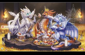 【稿】加急生日小插图 by 辐射渡鸦