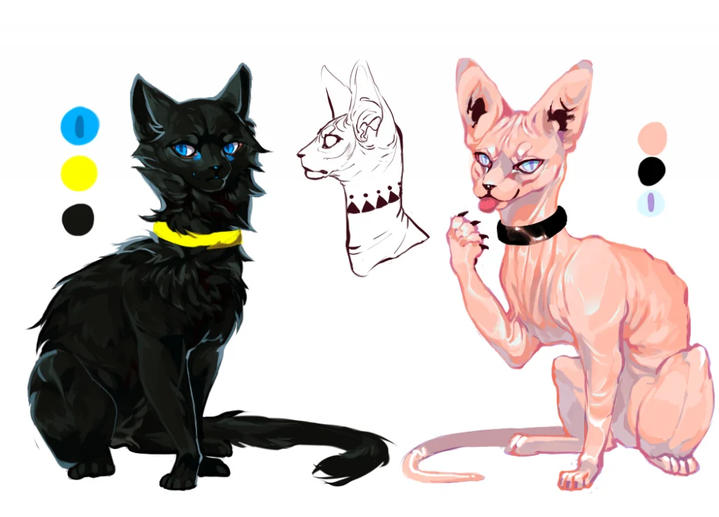 猫猫 by 吠鬼, OC, 猫