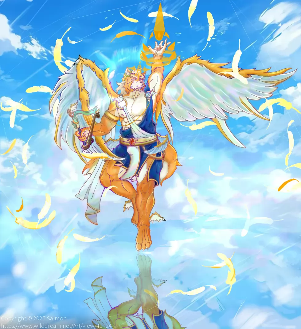 将世界锚定 by Saimon, #犬兽人 #神明