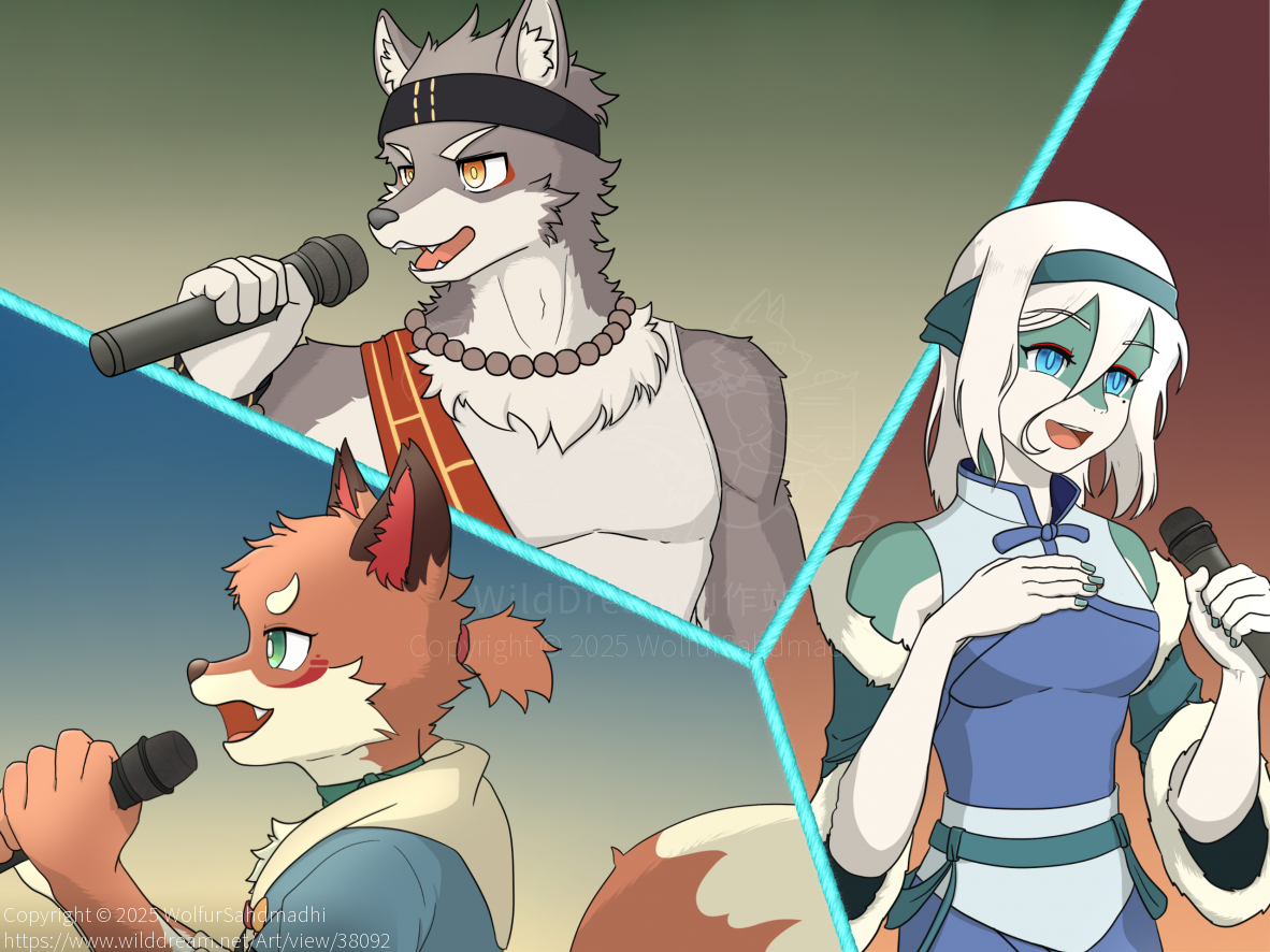 多说无益 音量最大！！！ by WolfurSahdmadhi, 三宝, 三相奇谈, 净饭, 狐狸, 狼, 皮月羞, 蛇