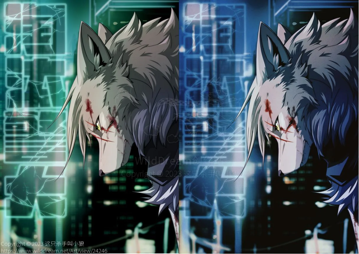 oc漫画封面 by 小狼KillerWolf