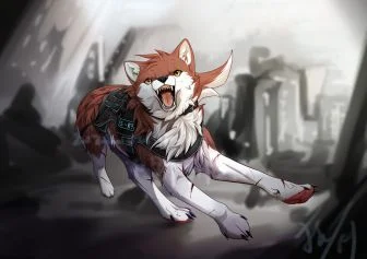 0401小红狼生贺（全背景） by 小狼KillerWolf