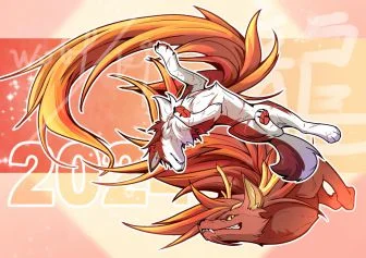 龙年贺图 by 小狼KillerWolf