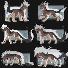 全时期小狼狗拼图 by 小狼KillerWolf