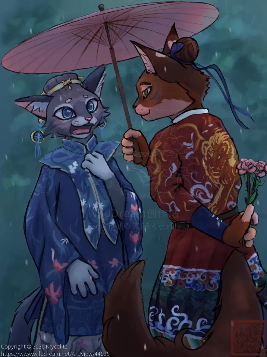 禁忌之爱 by Krycelite, bluestar, cat, oakheart, warriorcats, warriors, 猫, 猫武士 