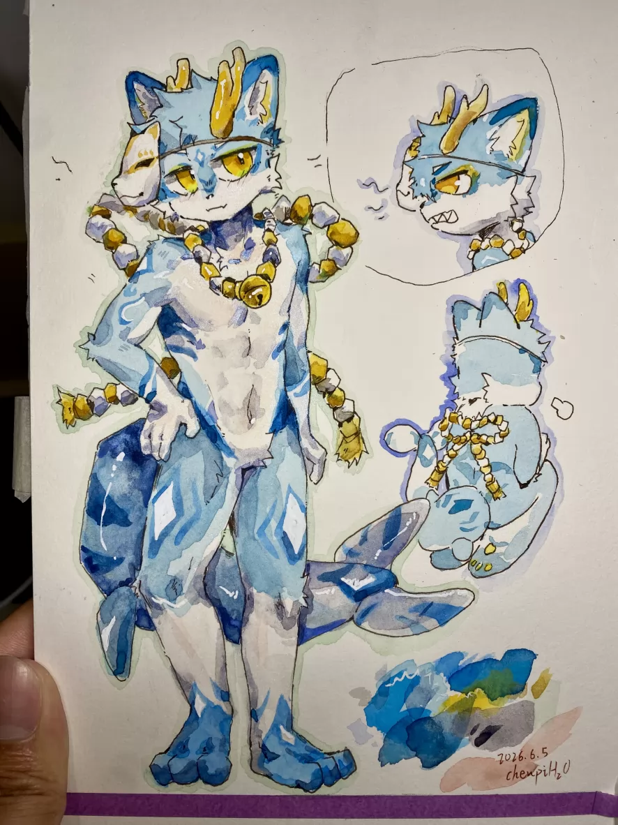 2026水彩1 by 氧化氢泡陈皮