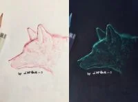 反色画画很有趣