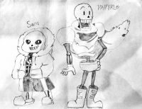 sans and PAPYRUS ！