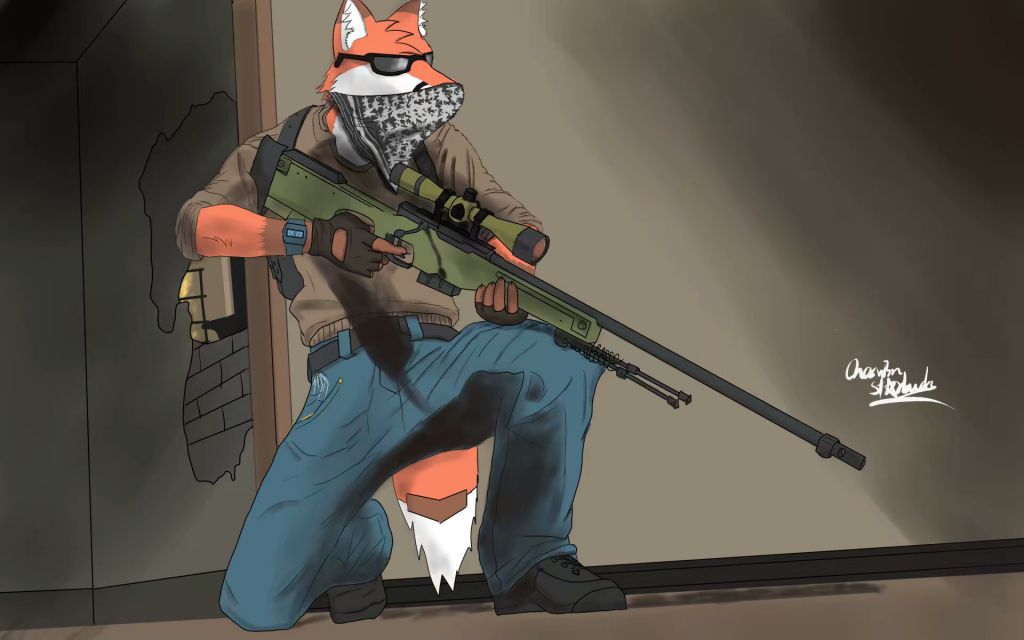 No rushB by Charwin_Starbucks, csgo, fox, 狐狸