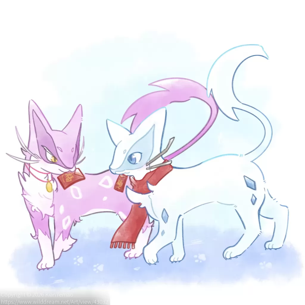 更多红包 by KianYemao, 兽, furry, OC, 宝可梦, 兽设