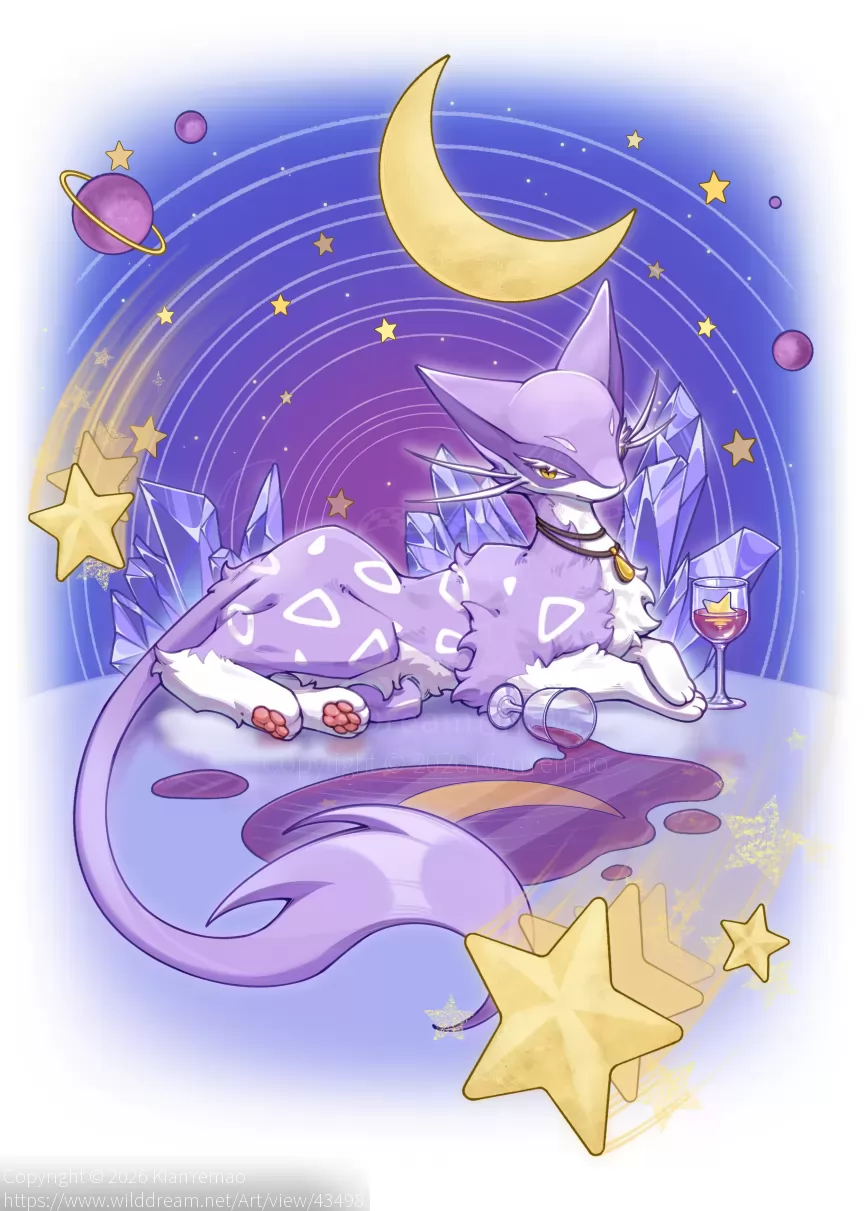 星辰 by KianYemao, furry, OC, 兽设, 宝可梦