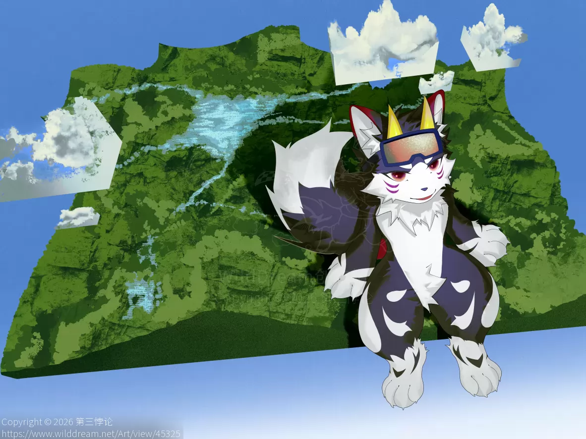 Commission by 第三悖论, Furry, 福瑞
