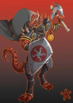 Idle Champions 阿克汉 by 邮筒状弑君体