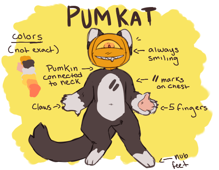pumkat ref by brutalbunny