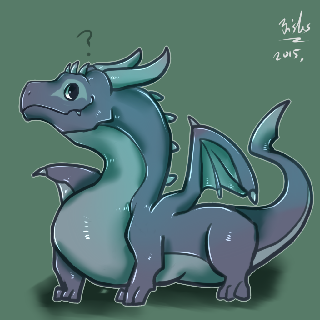 FREE DRAGON by Bristles