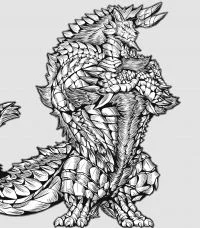 雷狼龍 by Bristles