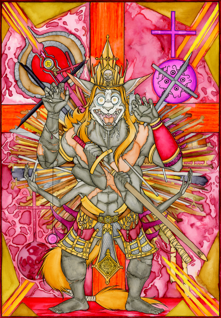 Baron La Croix by Motsaenggin, motsaenggin, furry, kemono, anthro, undead