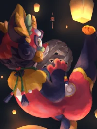 抱丸子 by achithefox