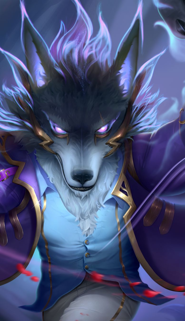 鸦木 by 寅虎, furry , 狼