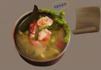 兽diao虾仁汤