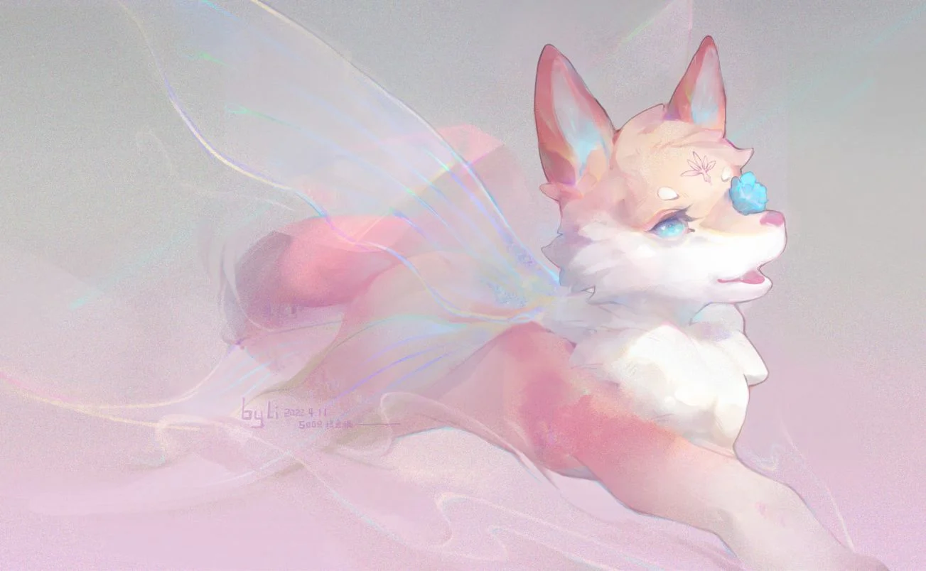 速涂摸鱼稿500头像47 by 离i