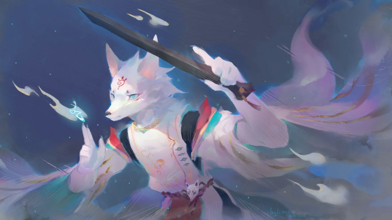 500速涂摸鱼稿头像67 by 离i