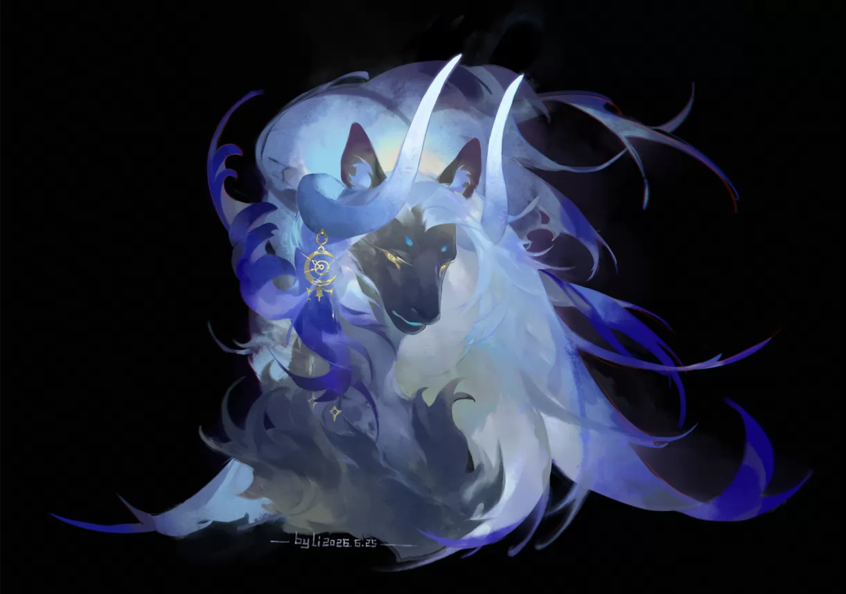 200速涂摸鱼稿头像254 by 离i