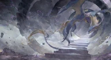 常规正稿插画-雷霆回廊