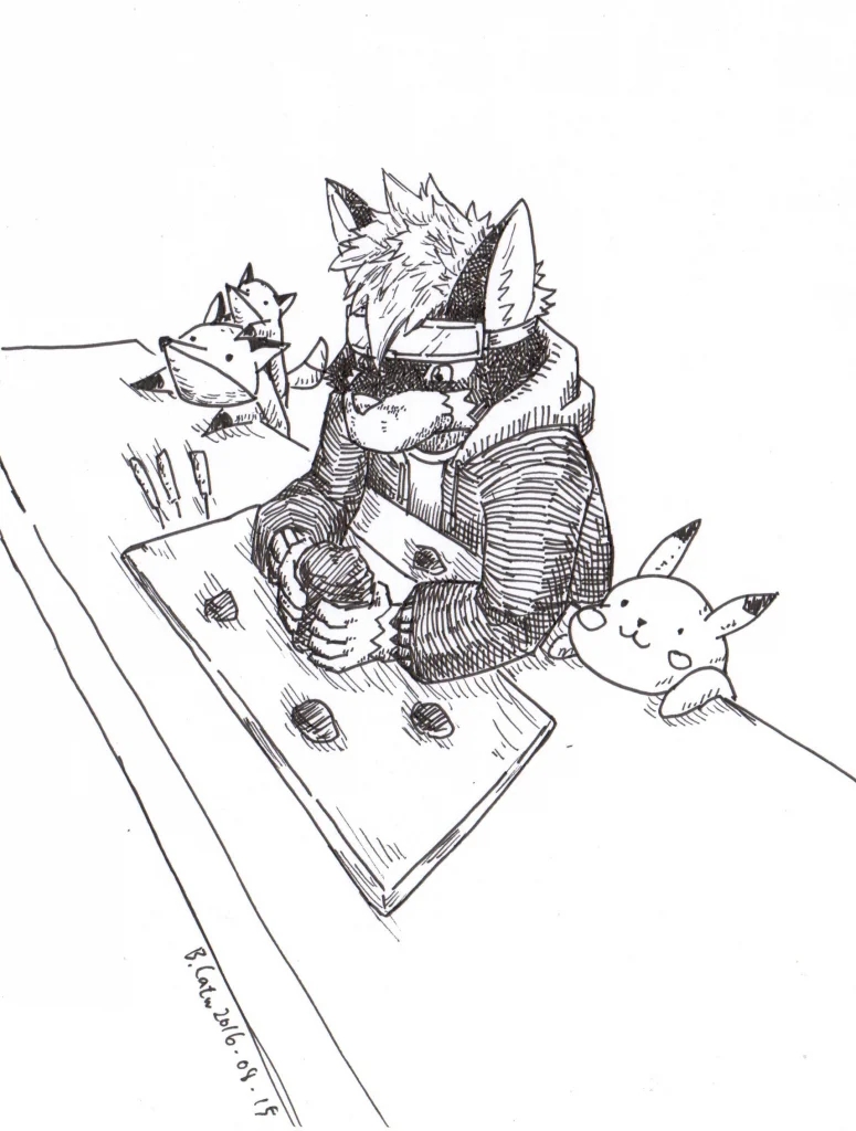 Work with Little Fellows by DaCatw