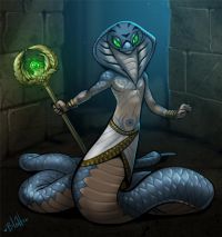 Naga Sorcerer by Bleats